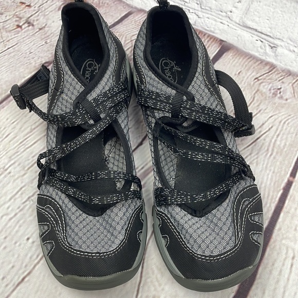 Chaco Shoes - UEC Chaco Mary Jane hiking shoes 8.5 no box black & gray